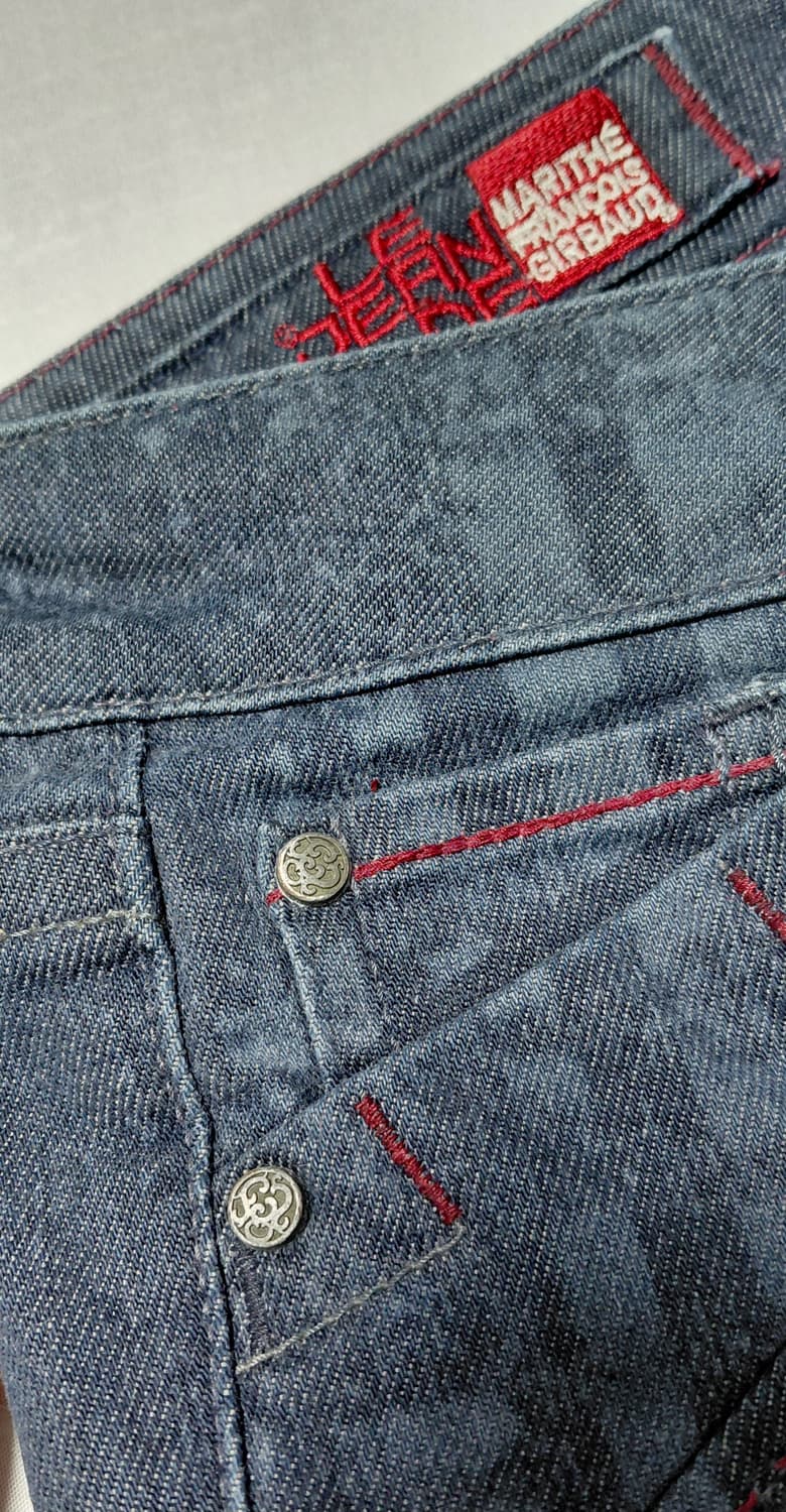 마리떼 프랑소와 저버 빈티지 스트라이프 데님 팬츠 (S) 무료배송 상품이미지5