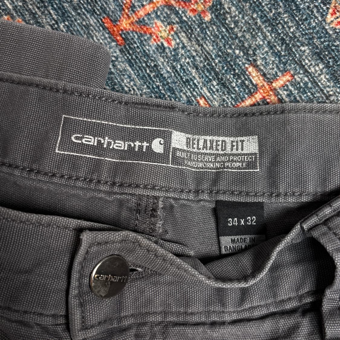 칼하트 싱글니 팬츠 상품이미지5