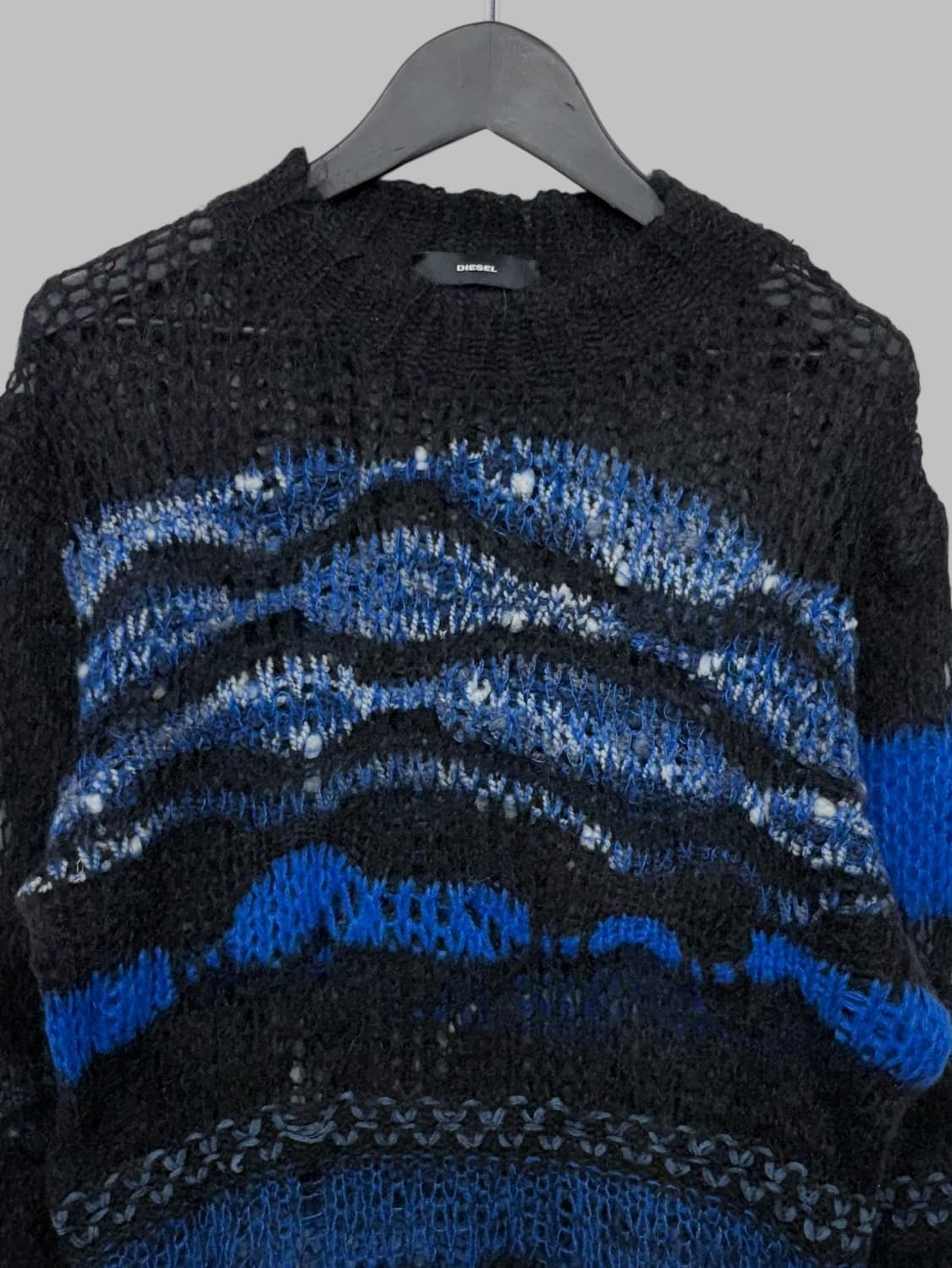DIESEL wave knit blue  상품이미지2