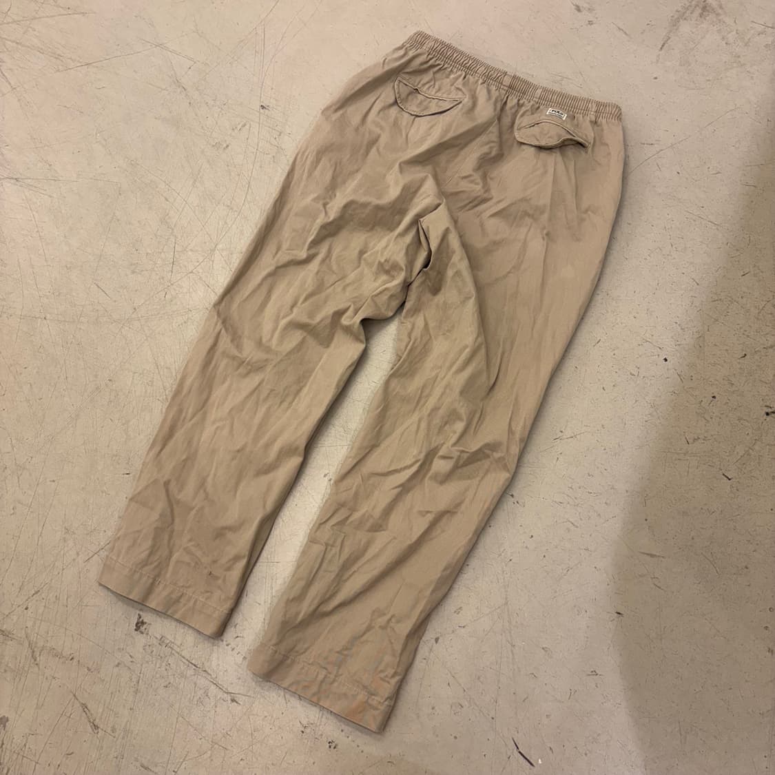 폴로 랄프로렌 베이지 밴딩 치노 팬츠 상품이미지3