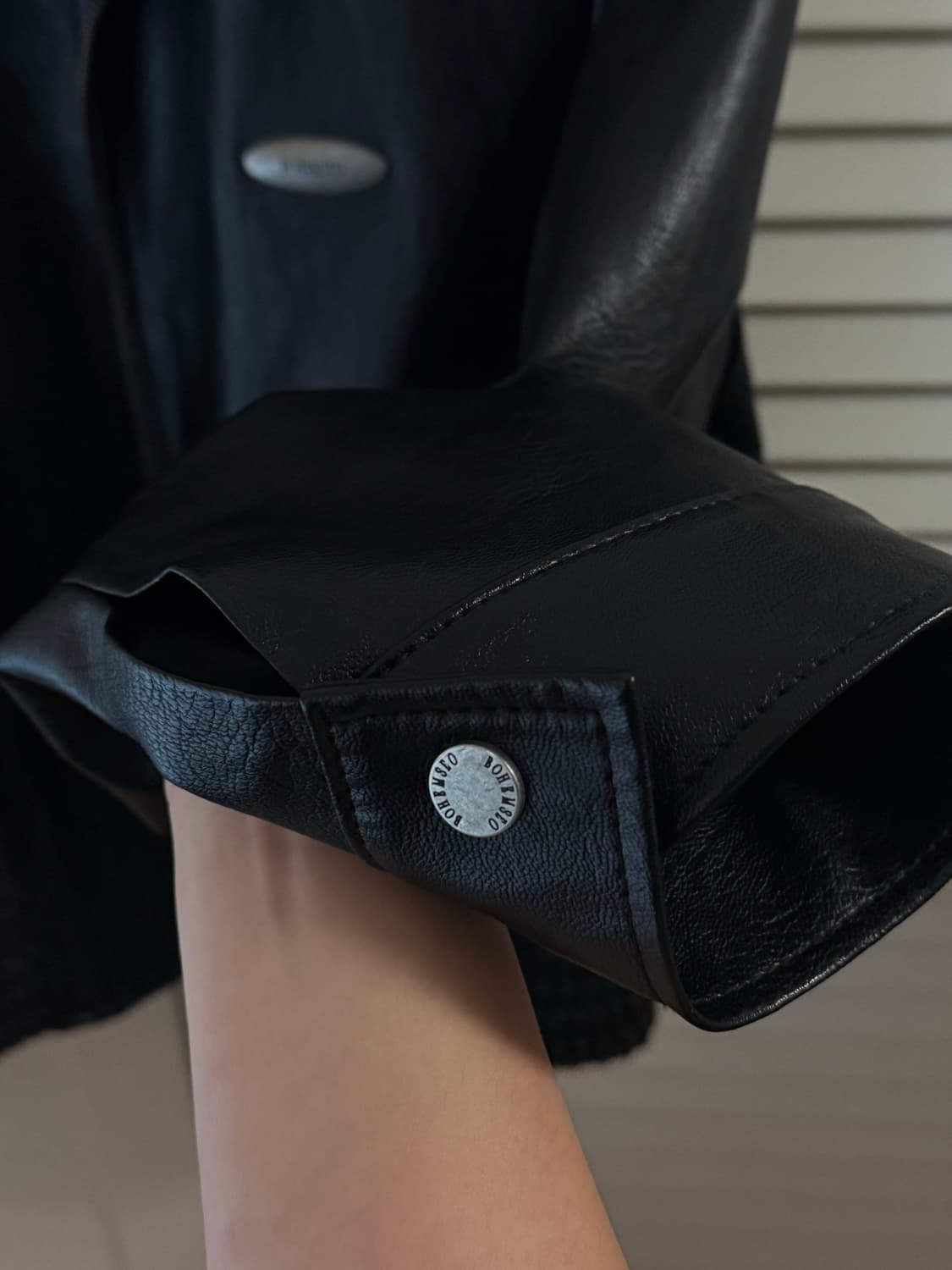 보헤미안서울 레더 봄버 점퍼  가죽자켓 상품이미지4