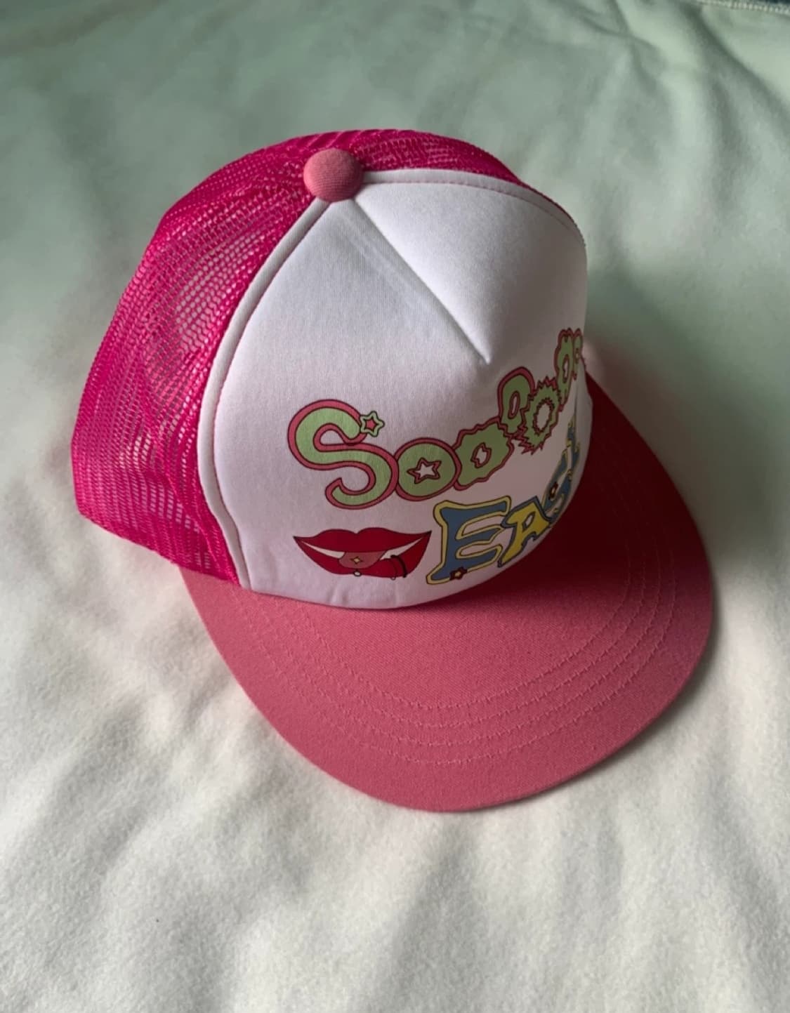 PFT 핑크 메쉬캡 상품이미지2