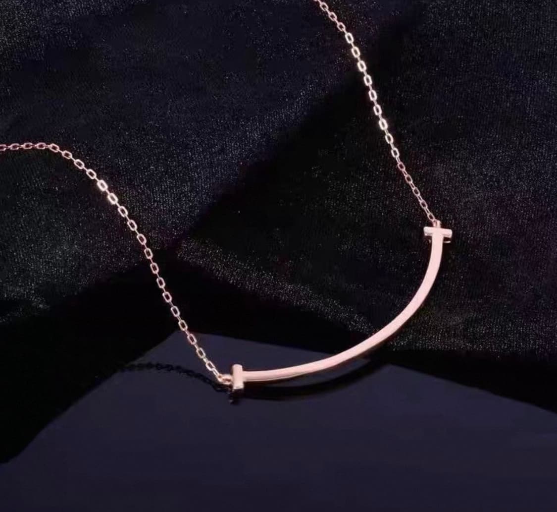 티파니앤코 스마일 팬던트 목걸이 로즈골드 상품이미지3