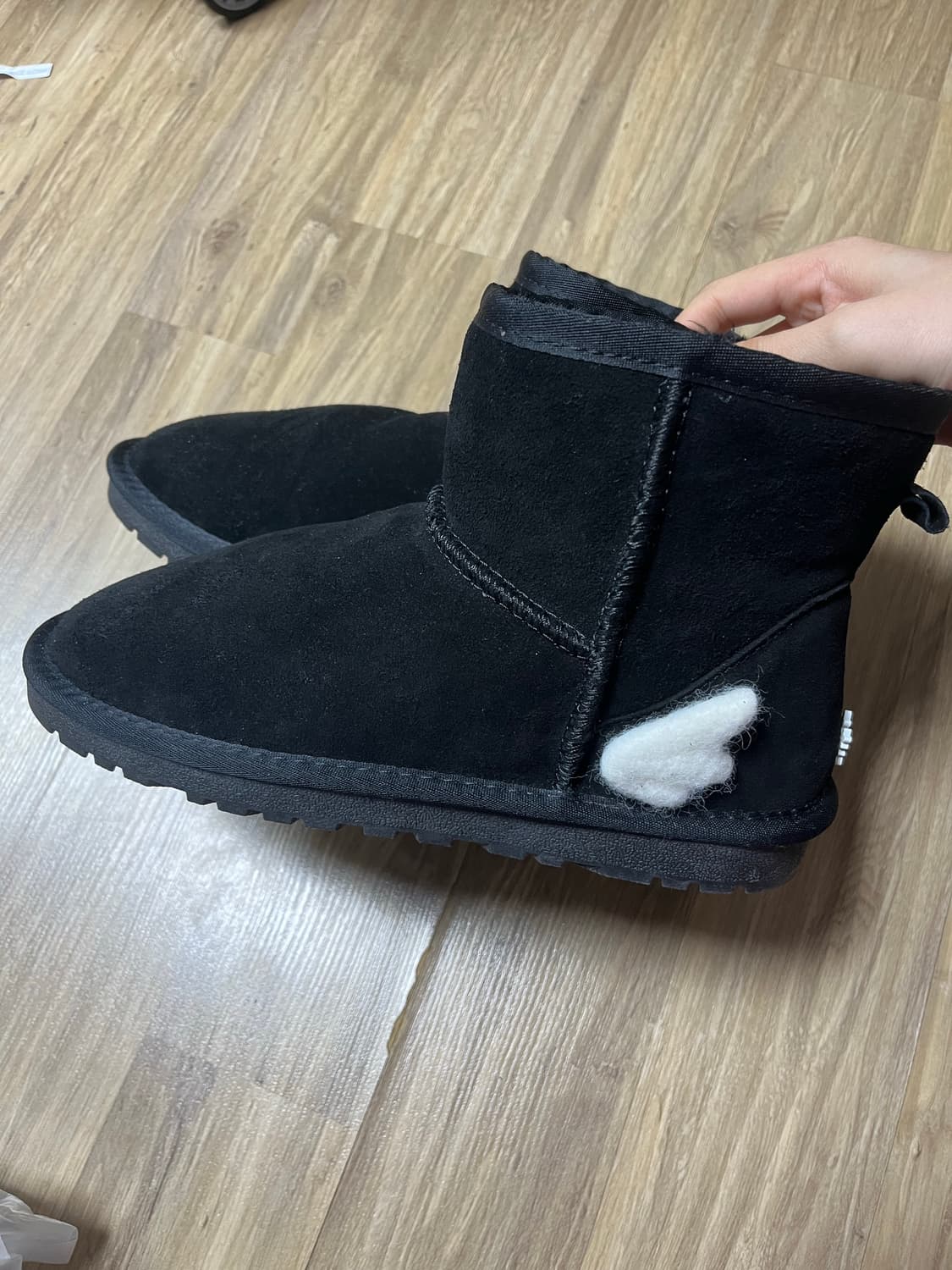 날개 소가죽 어그부츠 양털 250 245 상품이미지1