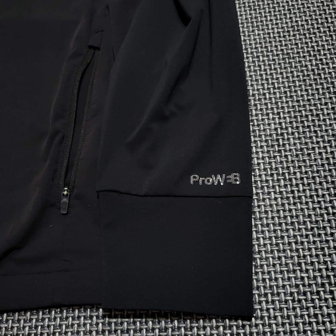 스파이더 기능성 러닝 집업 블랙 (2XL) 상품이미지5