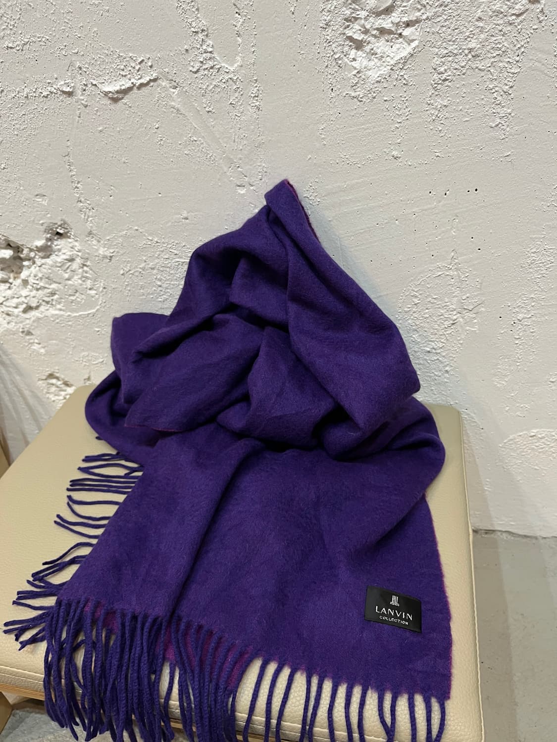 LANVIN 랑방 캐시미어 머플러 숄  상품이미지1