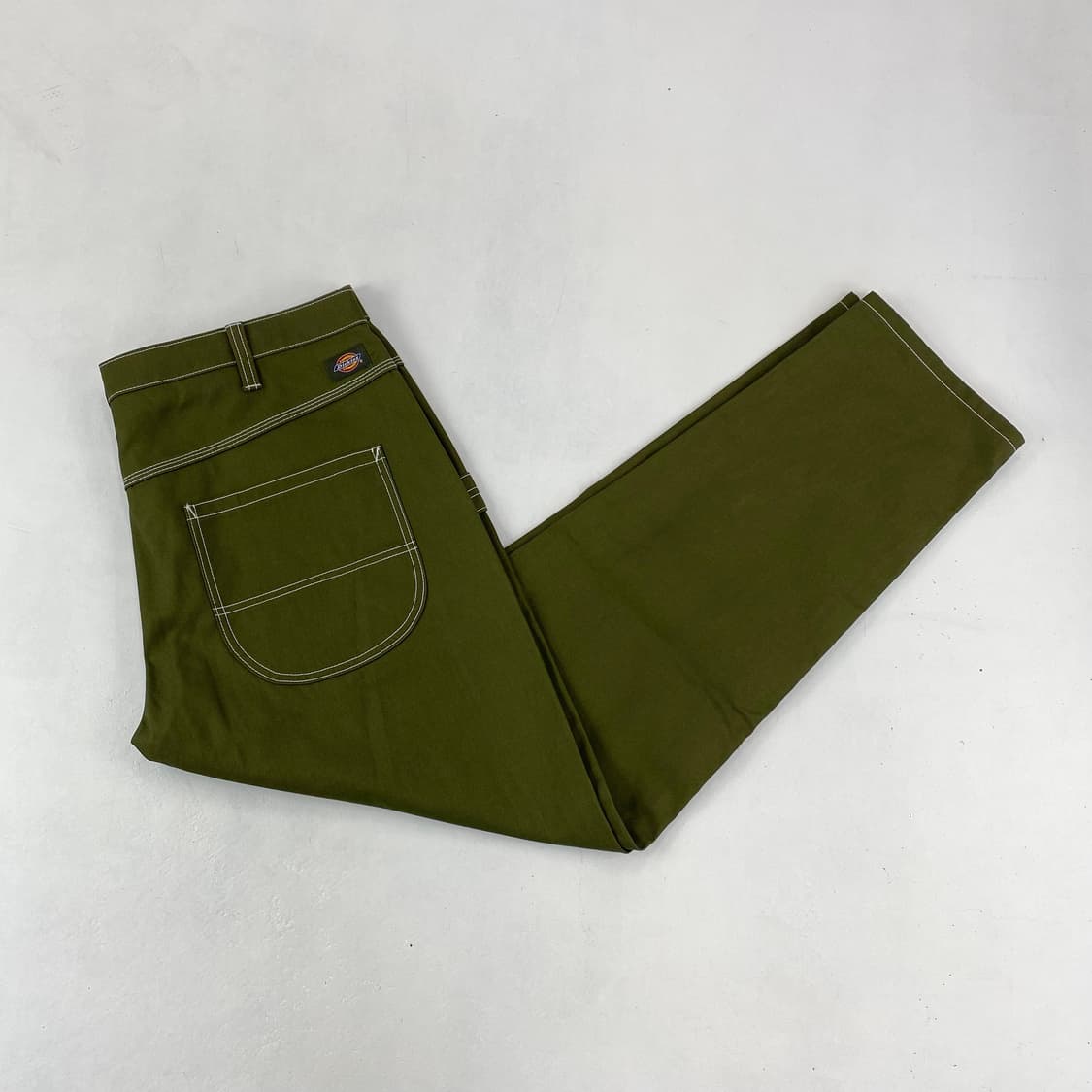 디키즈 포켓 스티치 카키 치노 워크 팬츠 (36) 상품이미지1