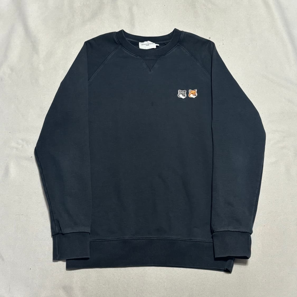 XL 메종키츠네 더블폭스 맨투맨 상품이미지2