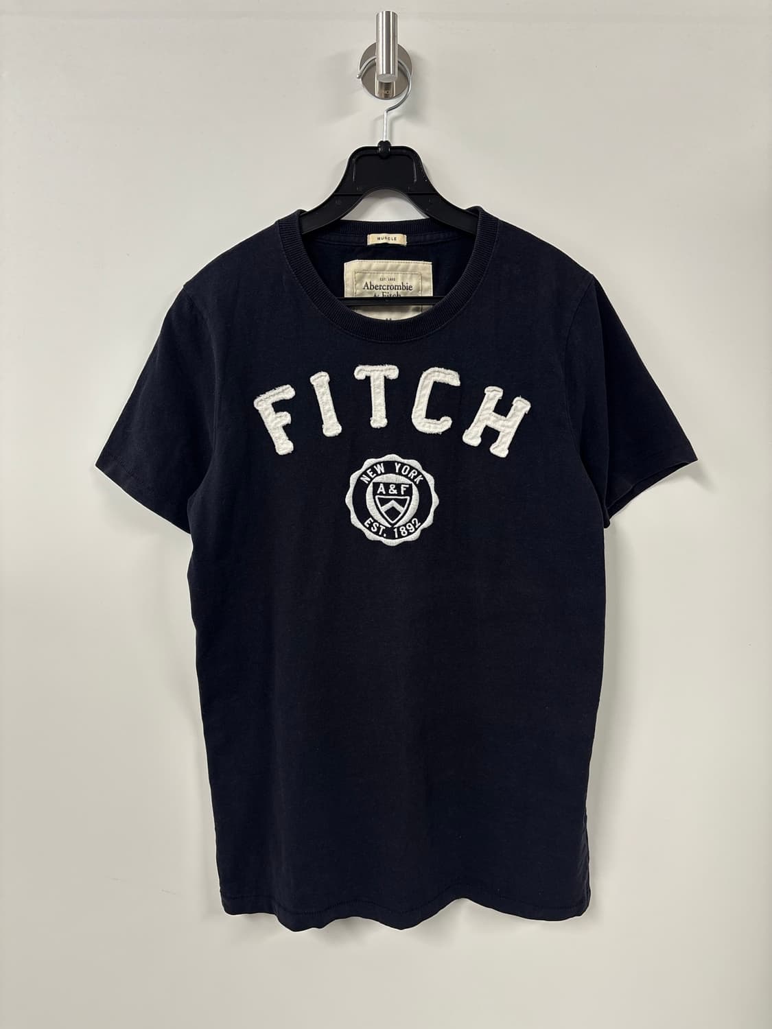 아베크롬비 네이비 반팔 티셔츠 상품이미지2