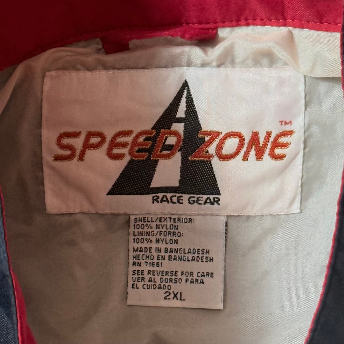 Speed zone Racer Zipup 자켓 2XL 상품이미지2