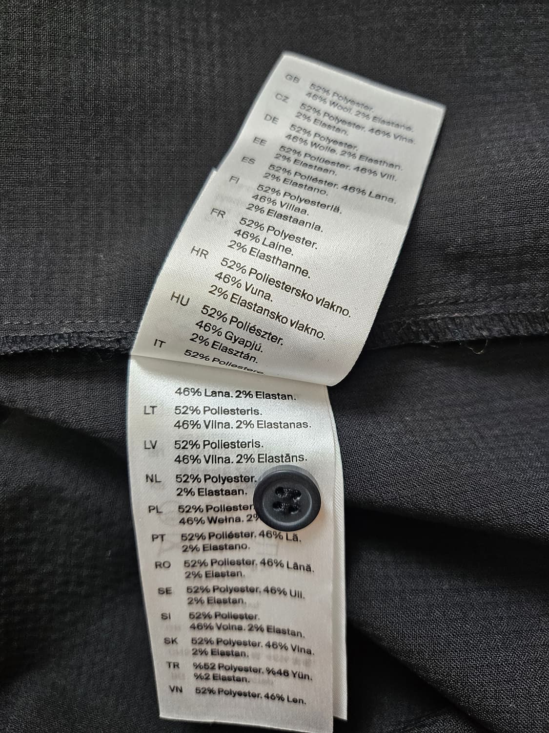 COS 블랙 셔츠형 원피스 XS 상품이미지5