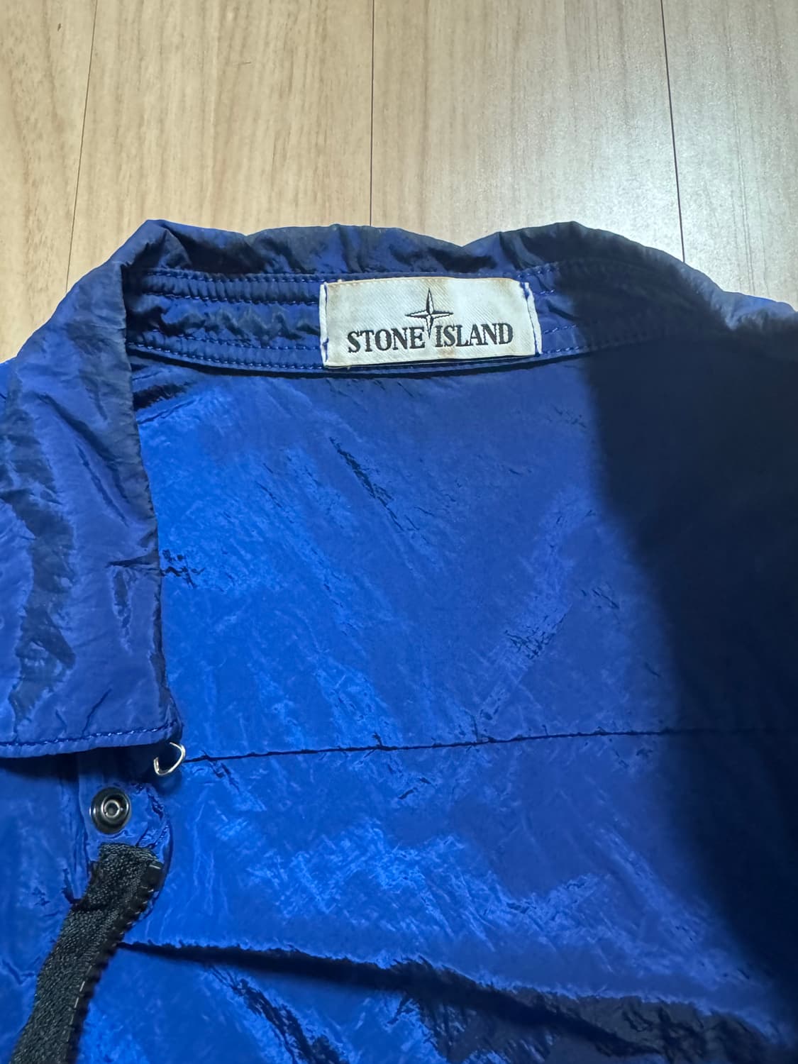 [XL] 스톤아일랜드 나일론 오버셔츠 블루 상품이미지3