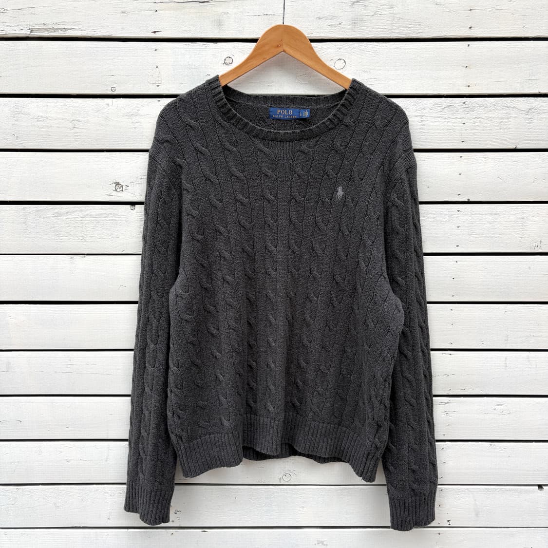 Polo 폴로 케이블 꽈배기 니트 상품이미지1
