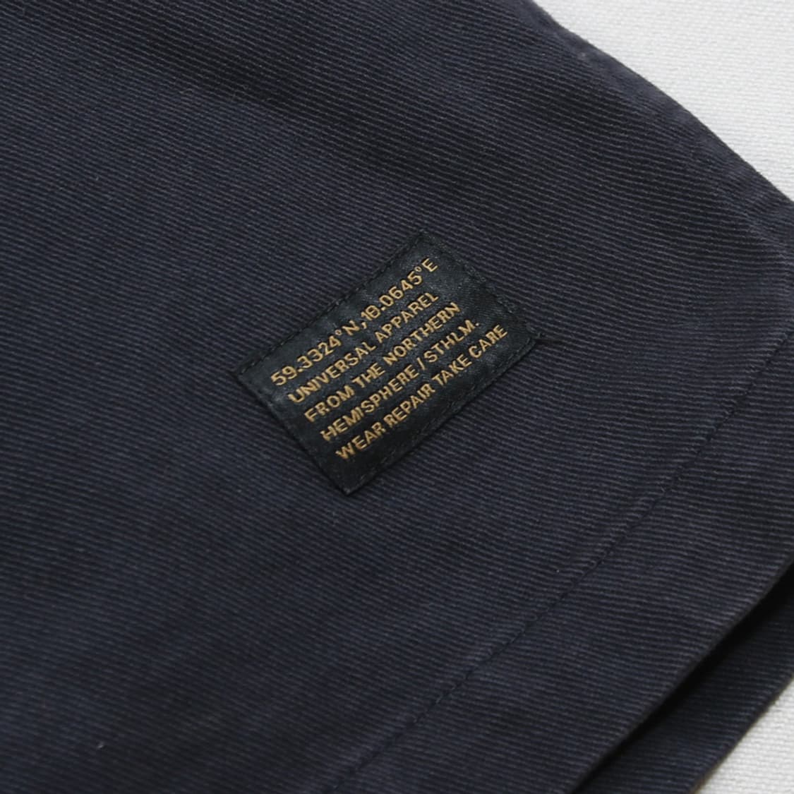 (착용컷) H&M 워크 집업 자켓 (남성용 100) 상품이미지7