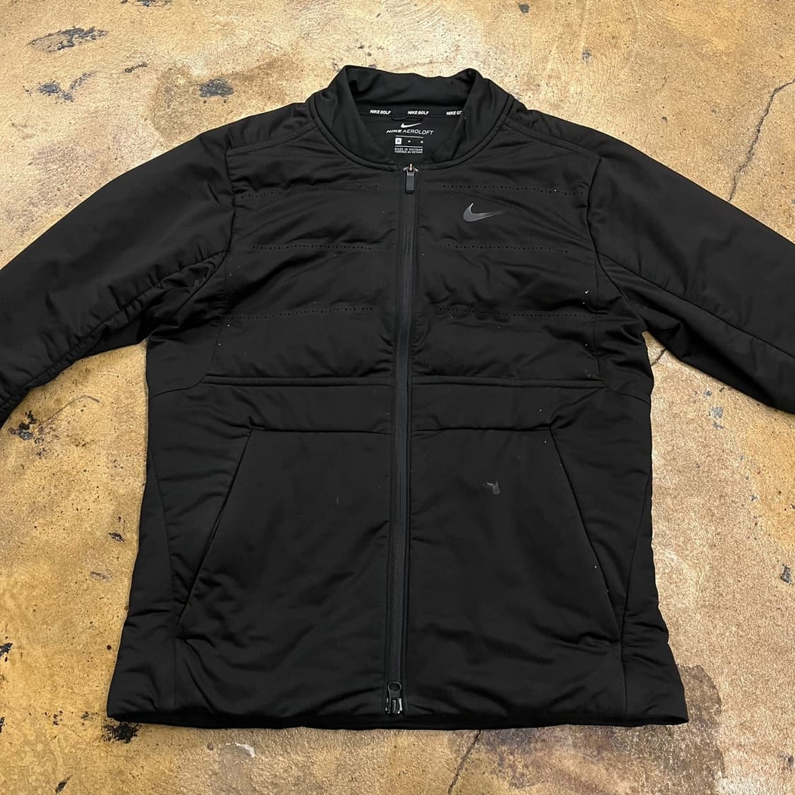 [정품/M] 나이키 골프 에어로로프트 블랙 패딩 자켓 b14 상품이미지3