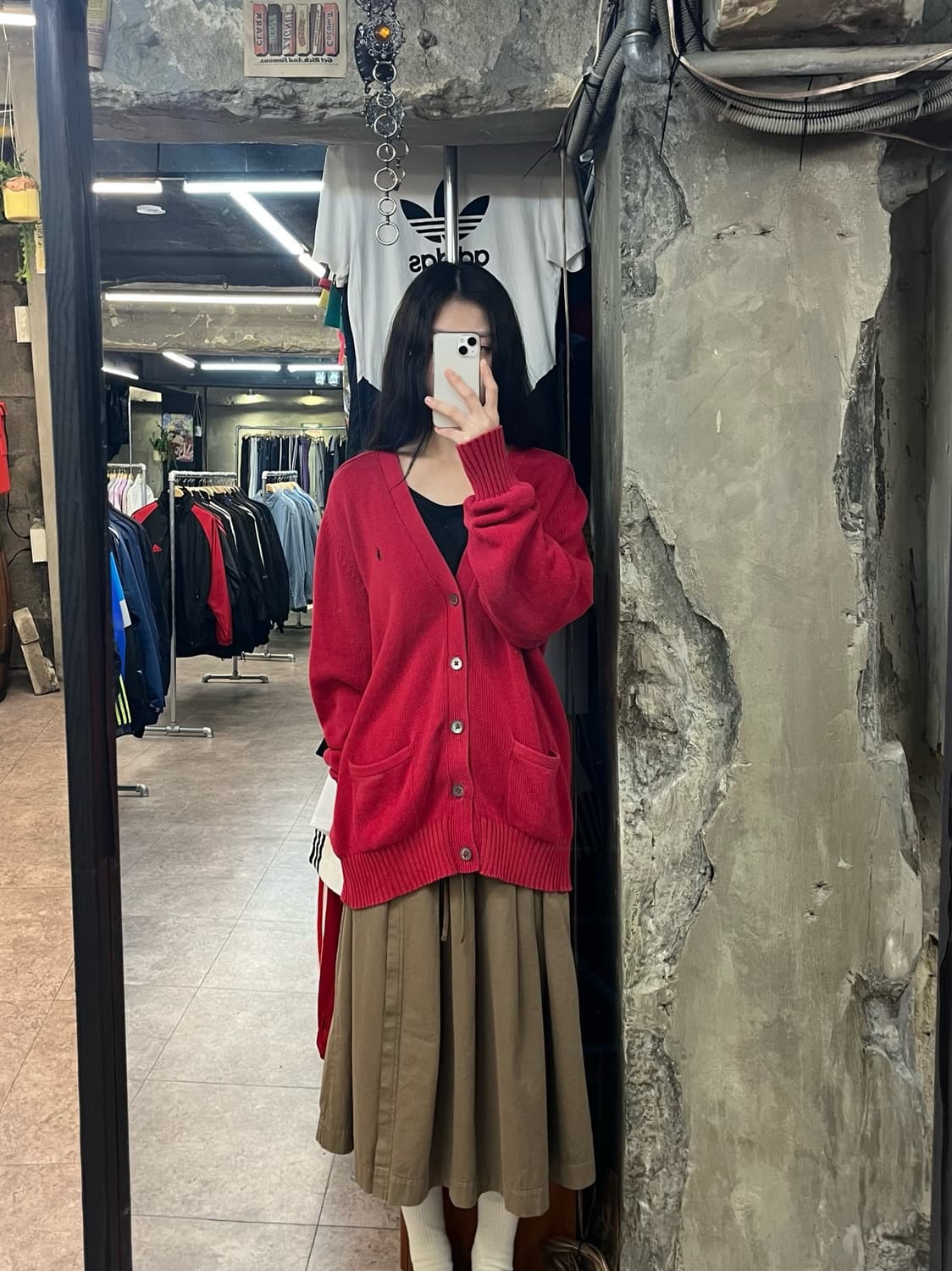 폴로 랄프로렌 가디건 레드 100 #csz2797 상품이미지2