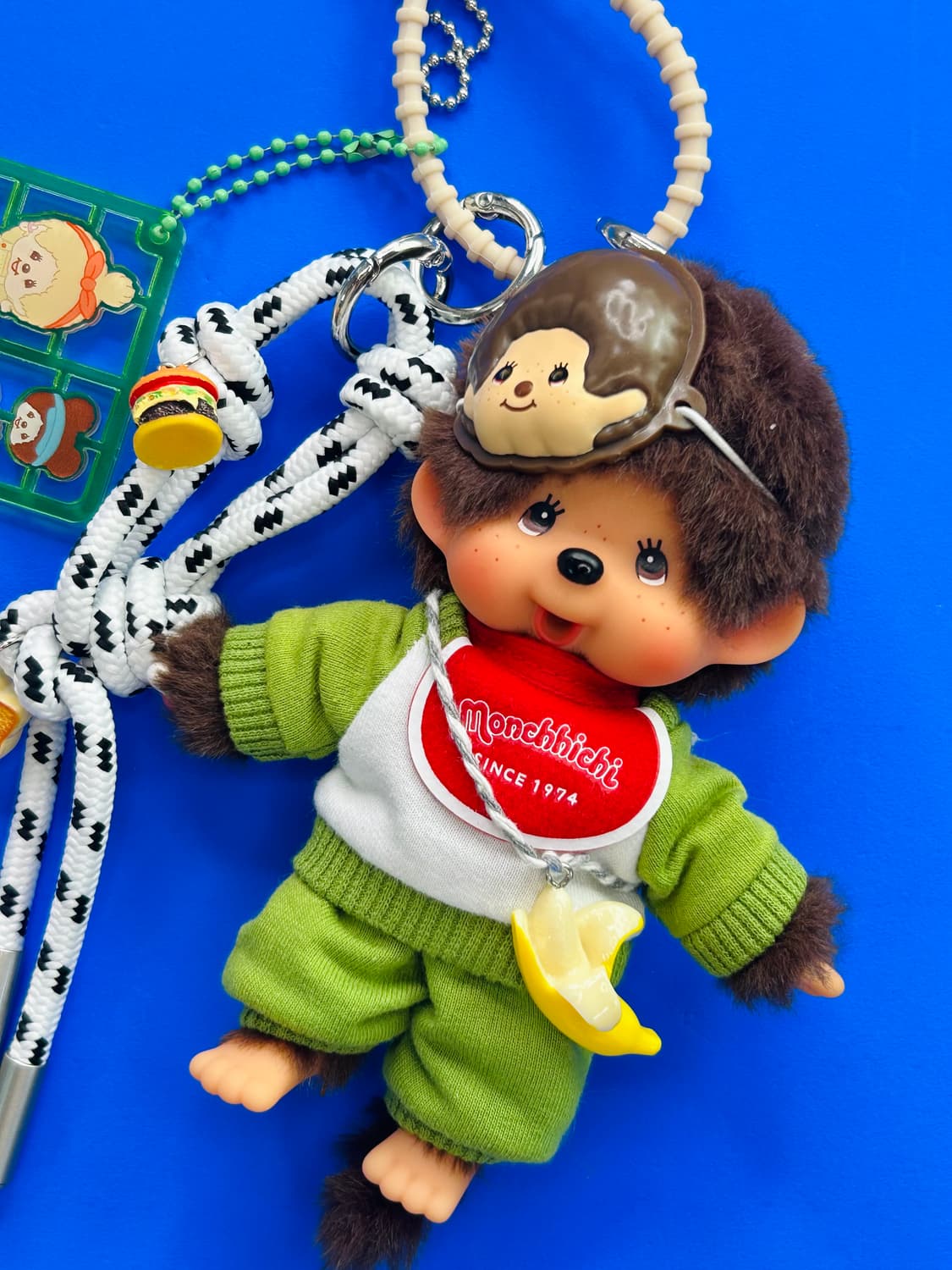 (75)정품몬치치🐒💚유니크 커스텀키링 상품이미지2