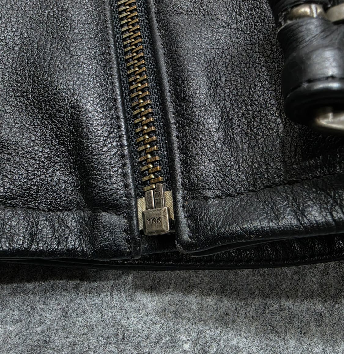 할리 데이비슨 이글 엠보 로고 레이스업 더블 라이더 자켓 가죽자켓 L 상품이미지8