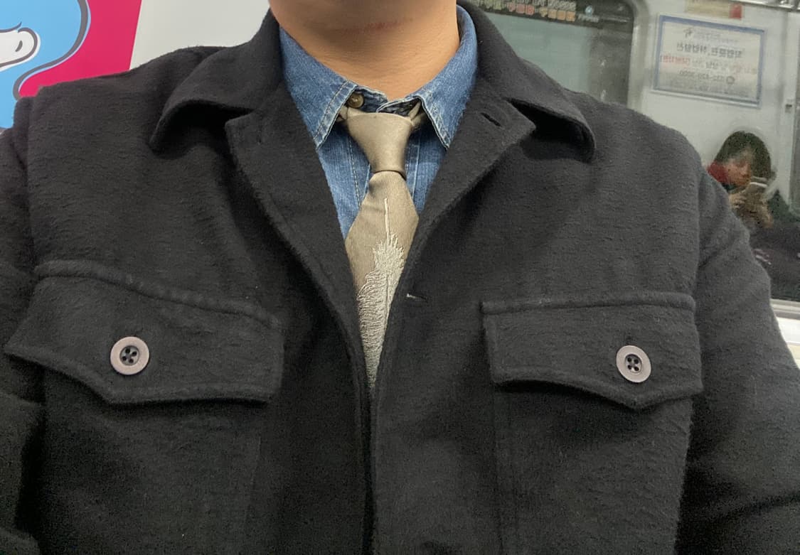 캐피탈 넥타이 팝니다 크림 197,000 상품이미지3