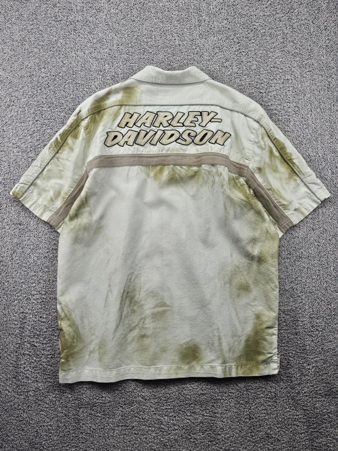 할리데이비슨 반팔 셔츠 커스텀 ( L ) / 11940 상품이미지1