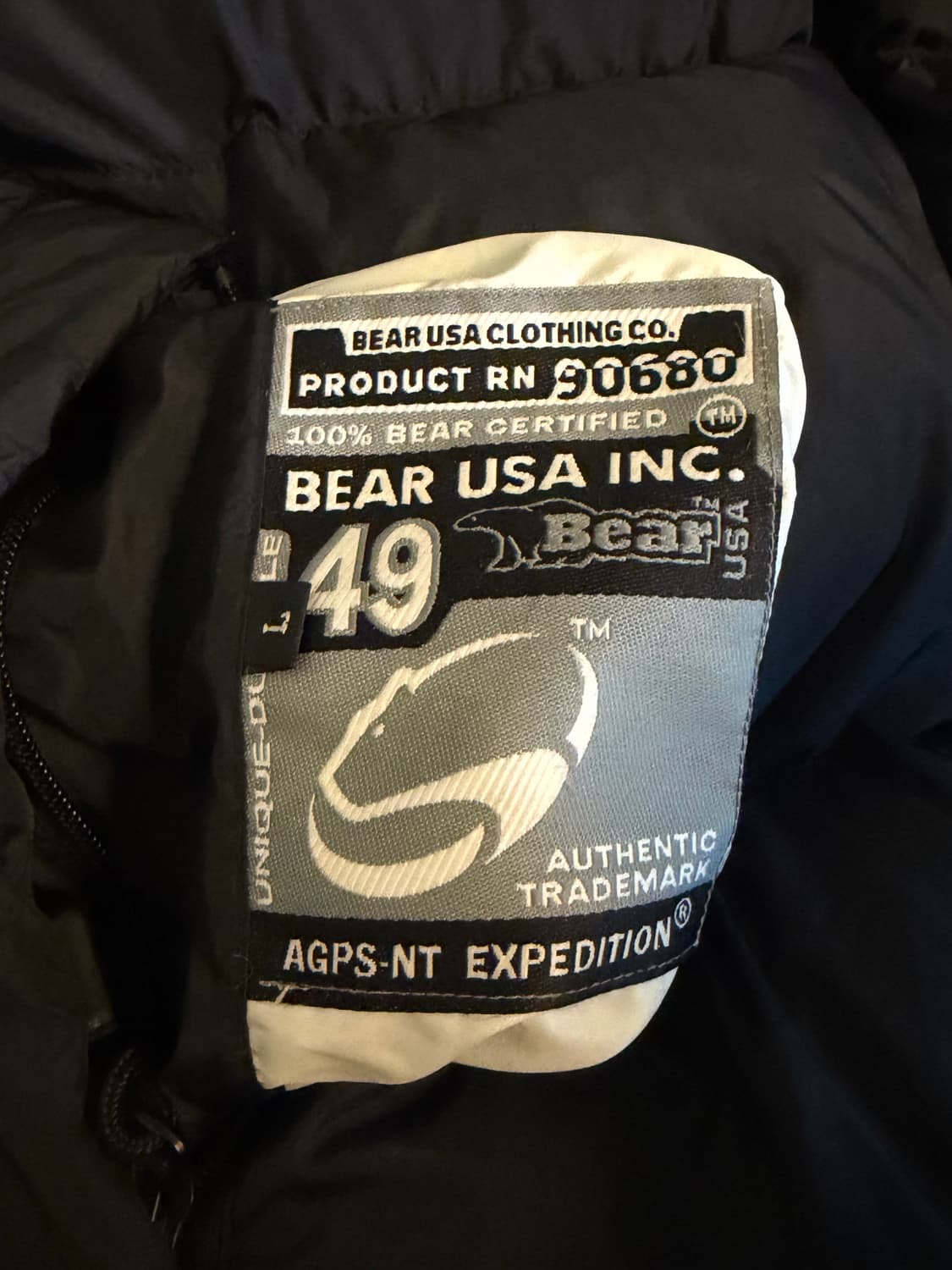 90s Bear USA 리버시블 덕다운 패딩 상품이미지6