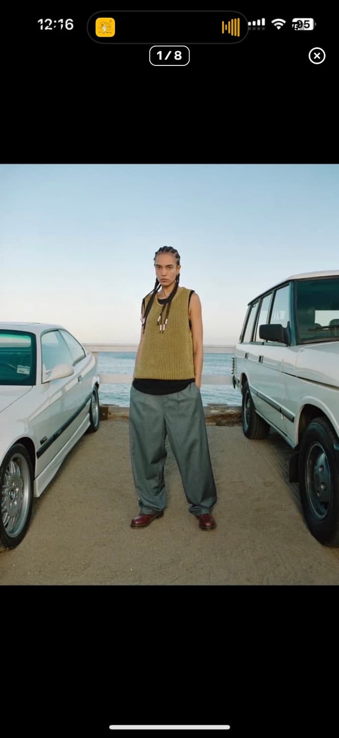 스투시 볼륨 스트라이프 팬츠 트라우저 상품이미지1