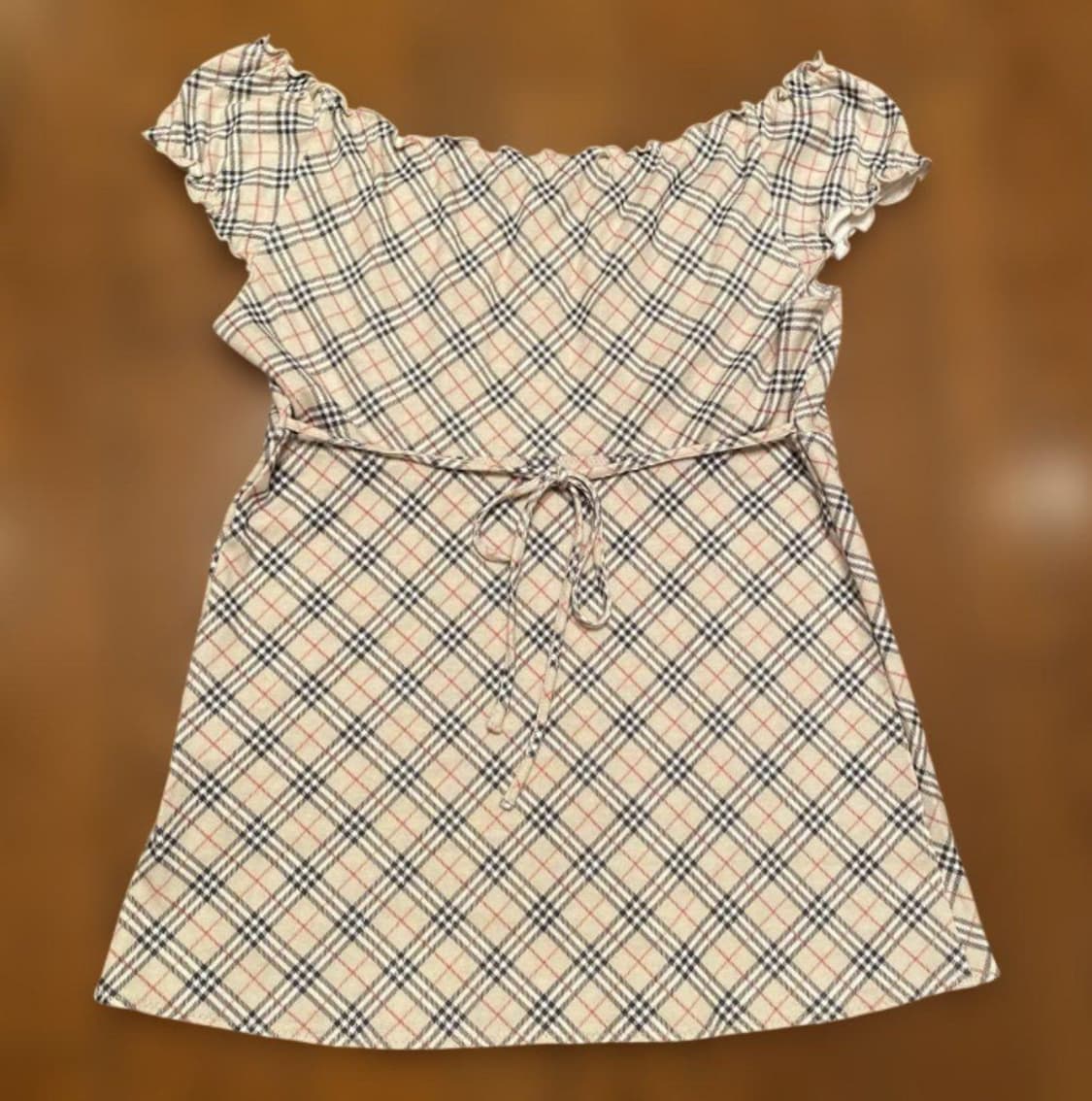 버버리 블루라벨 노바 체크 블라우스 상품이미지2