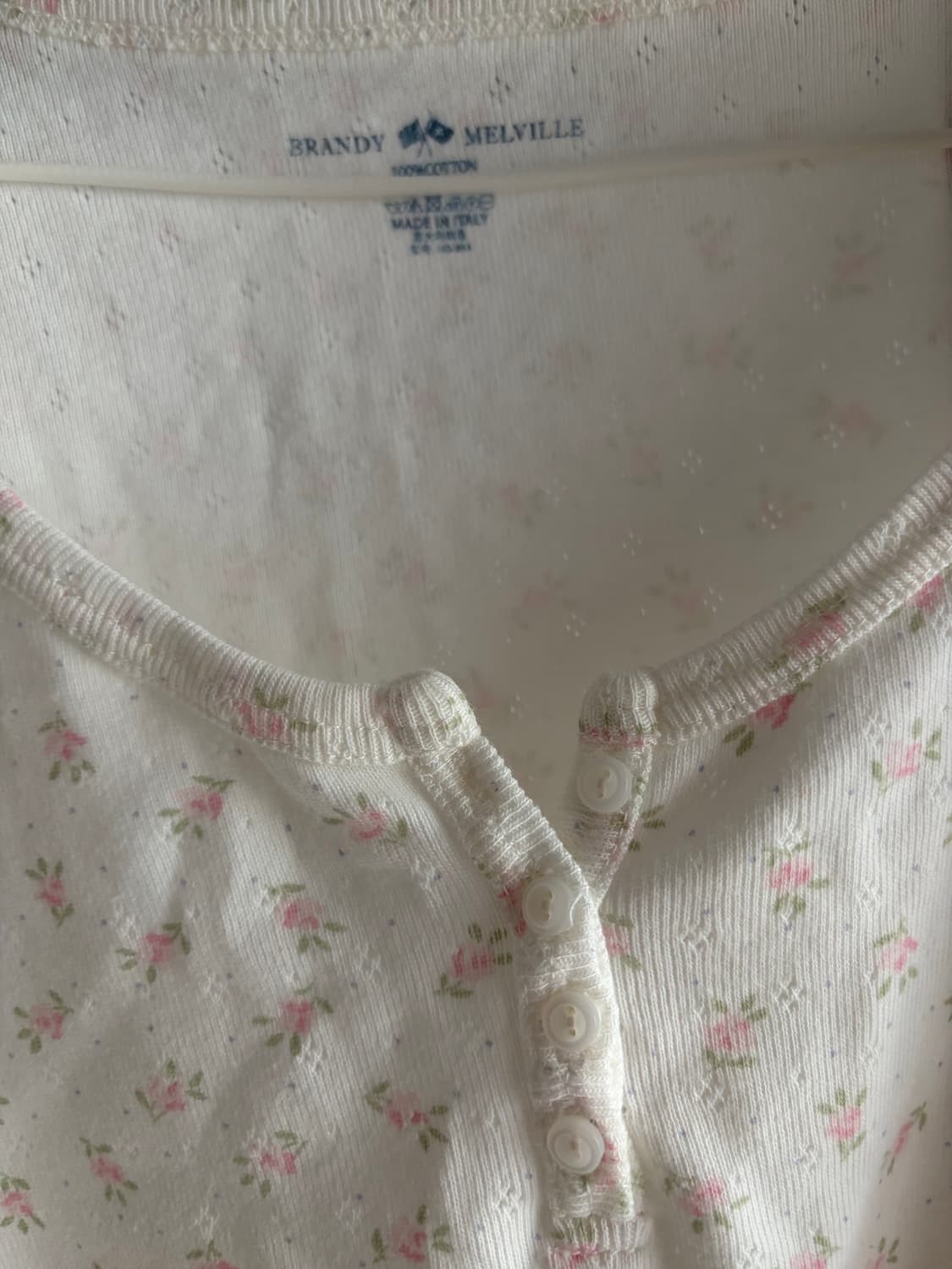 브랜디멜빌 꽃무늬 플라워 반팔티 상품이미지3