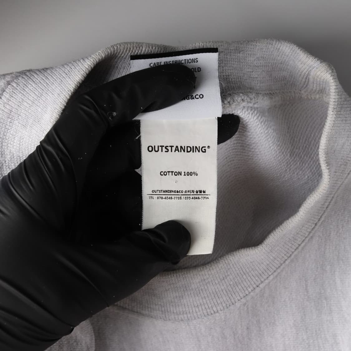 아웃스탠딩 리버스위브 U.S. ARMY AIR FORCE 스웻셔츠 M 상품이미지6