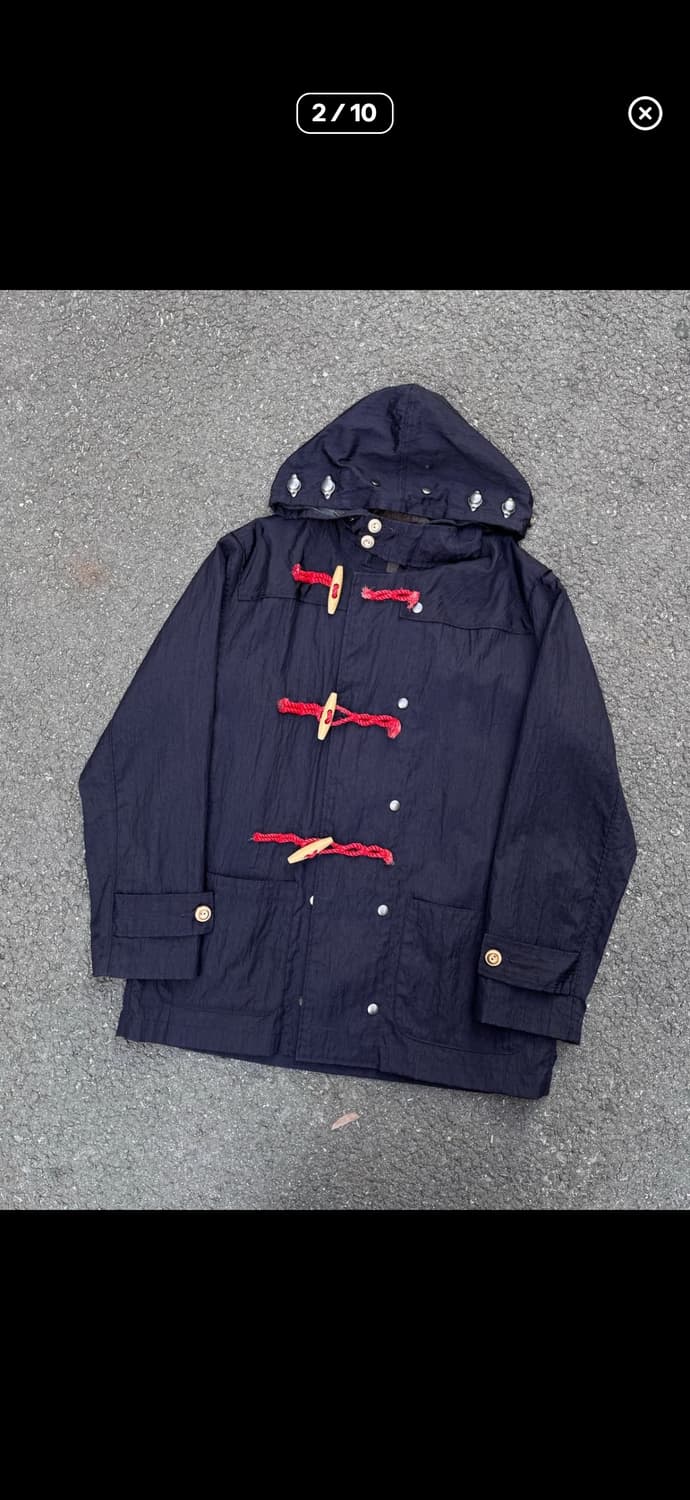 캐피탈 네이비 더플 토글 후드자켓 상품이미지2