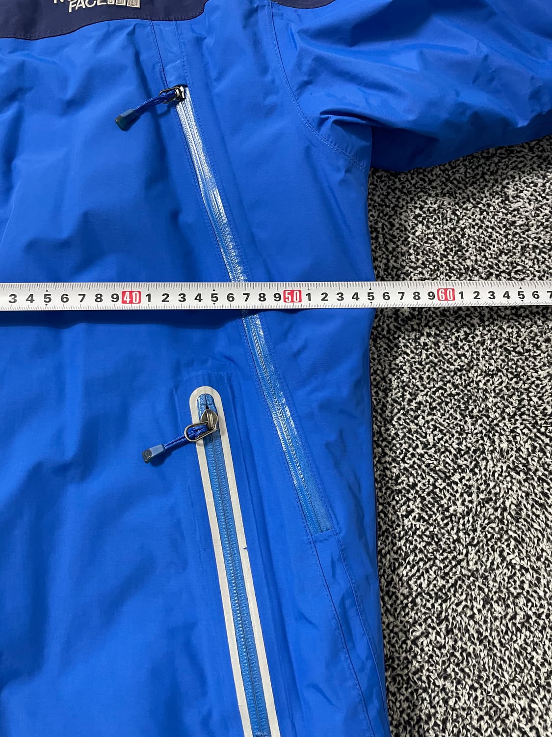 빈티지9. 노스페이스 하이벤트 블루 네이비 배색 바람막이 윈드브레이커 상품이미지7