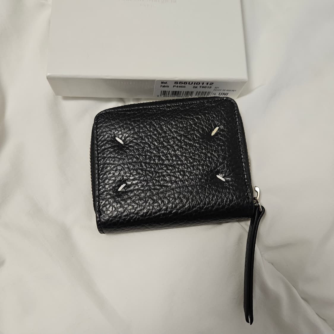 메종 마르지엘라 집 어라운드 레더 지갑 블랙 상품이미지1