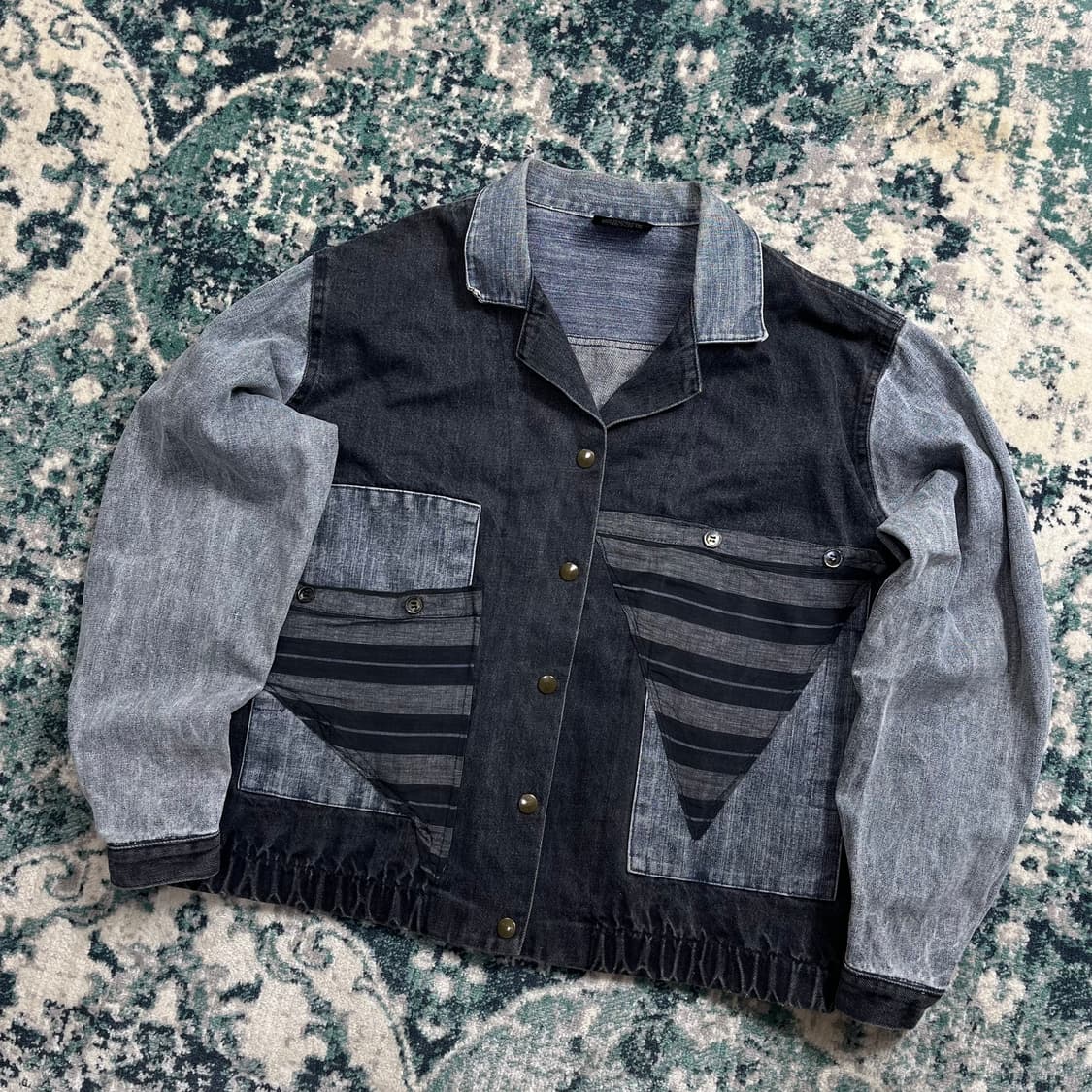 Usa vintage ciotti 미제 그런지 데님 자켓(M) 상품이미지6