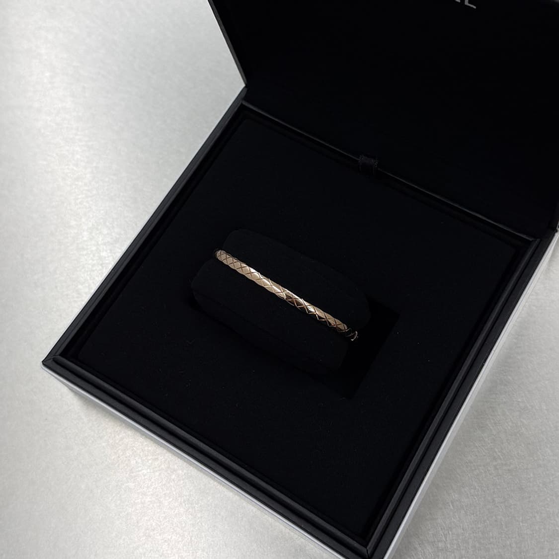 샤넬 코코크러쉬 브레이슬릿 퀼팅 팔찌 베이지 골드 J12324 상품이미지10