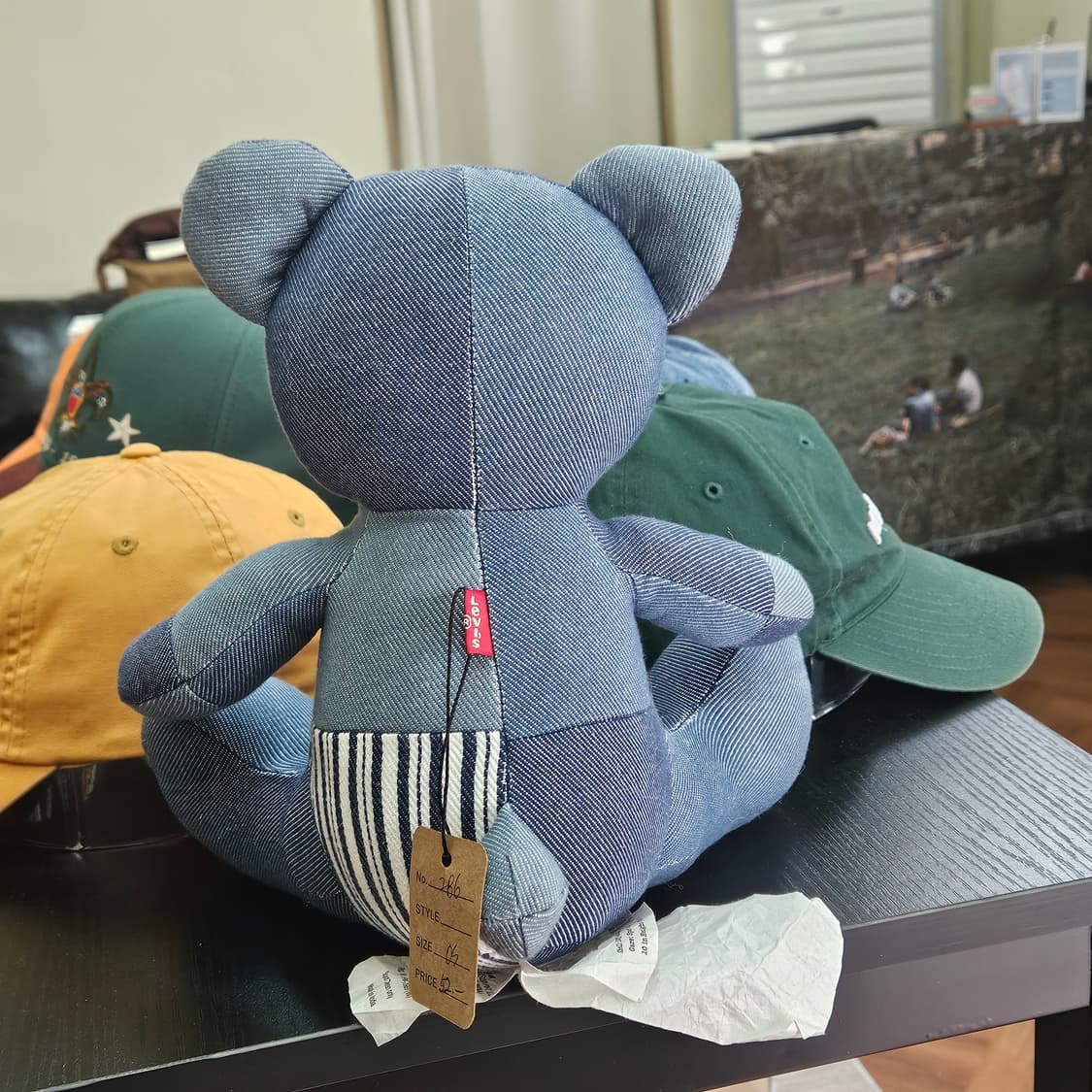 리바이스 × 타겟 데님 패치워크 테디베어 상품이미지2