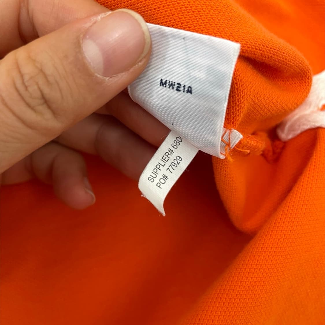 폴로 랄프로렌 오렌지 빅포니 럭비 반팔 카라티 2XL 상품이미지4