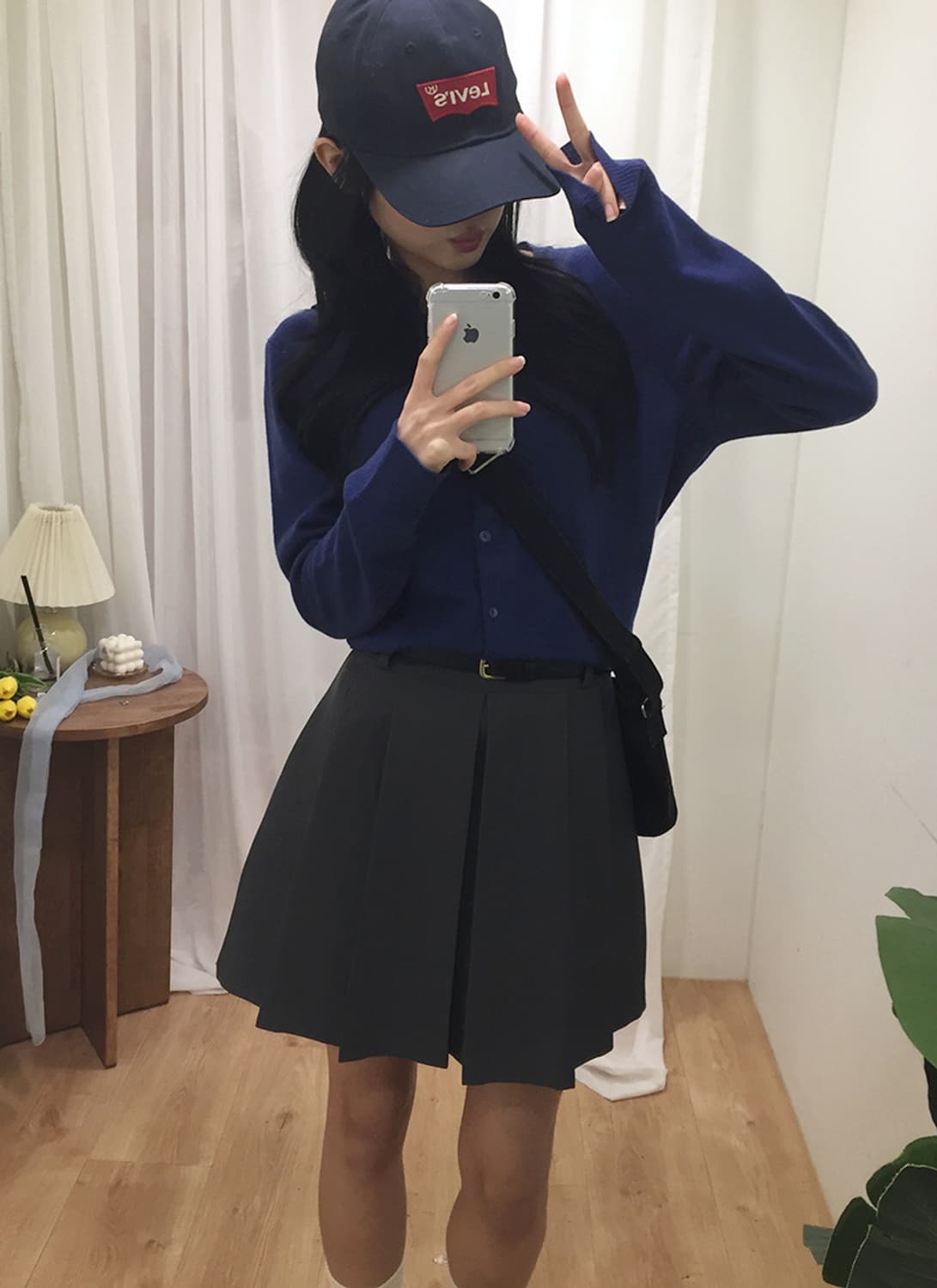 여성 베네통 라운드 가디건 100 상품이미지3