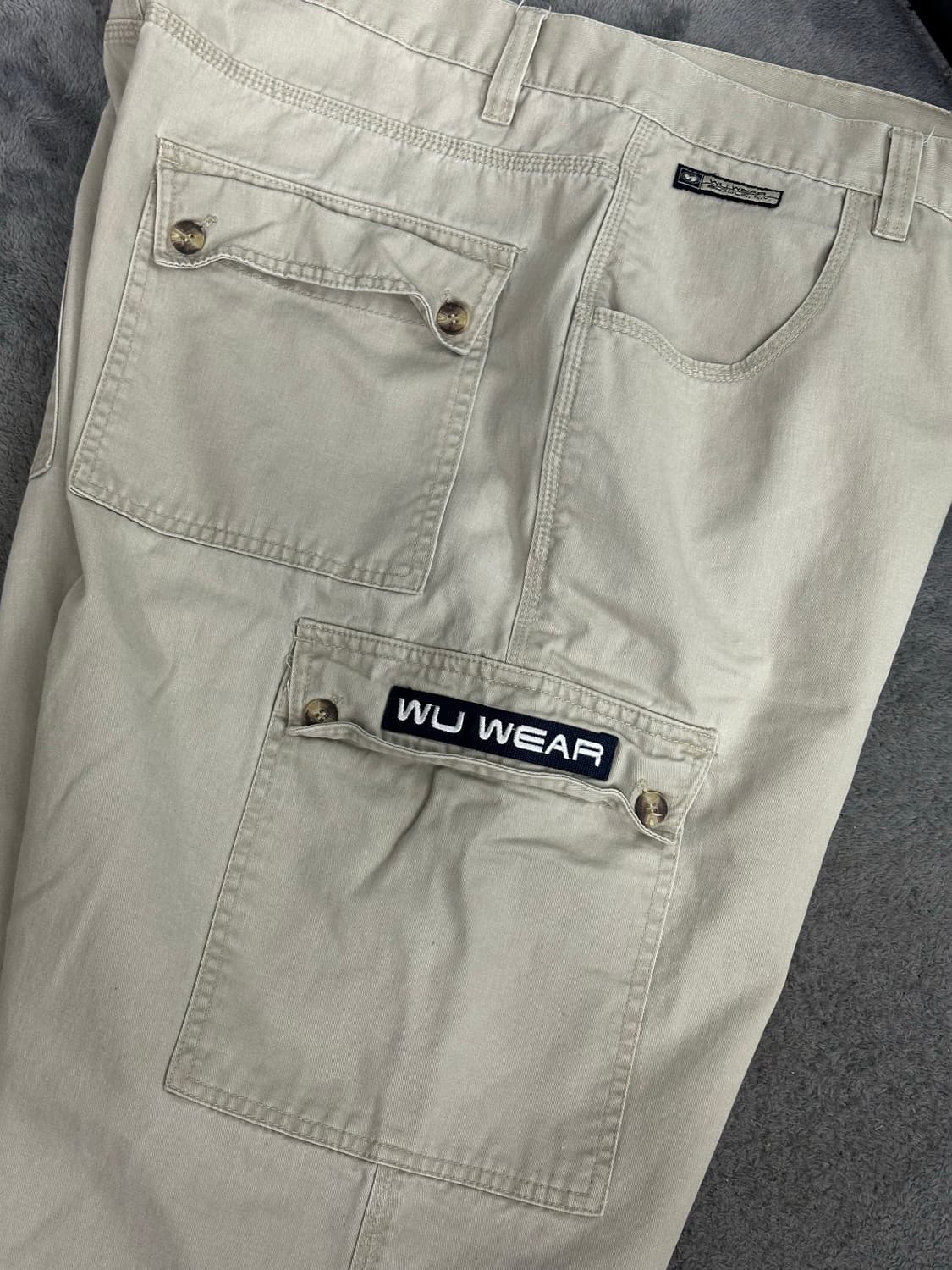 90s WUWEAR 코튼 팬츠 40x32 상품이미지5