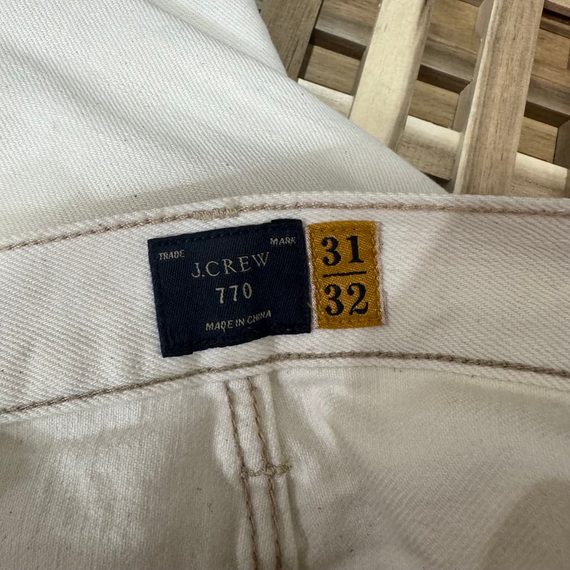 제이크루 770 화이트 데님 (32)   상품이미지7