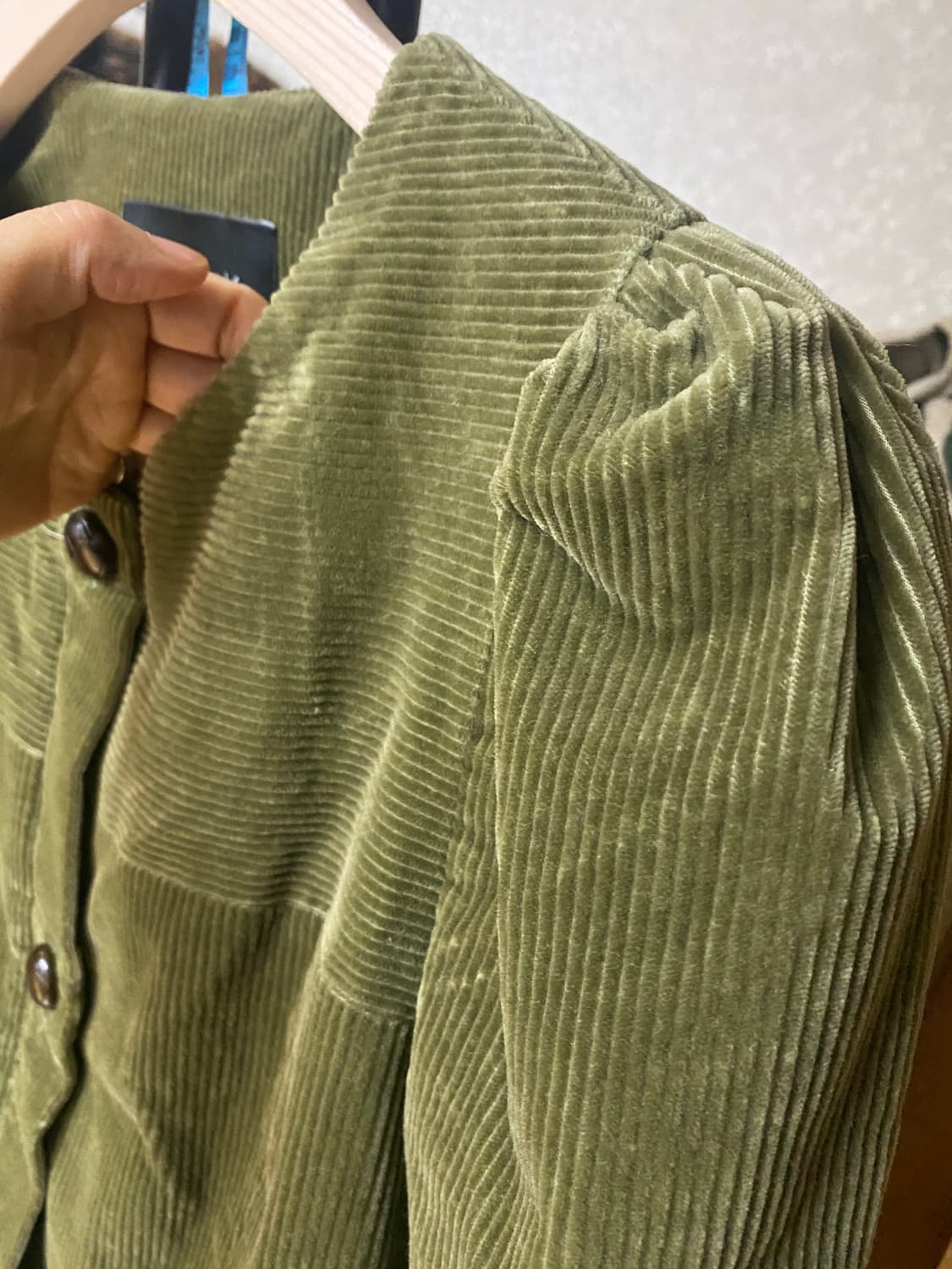 Isabel Marant 코듀로이 자켓 올리브 그린 상품이미지4