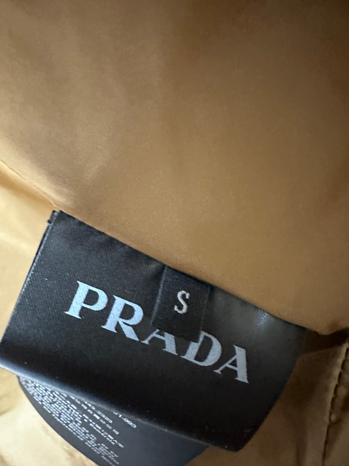 프라다 카멜 헤어 셔츠 자켓 (105 110)  상품이미지9