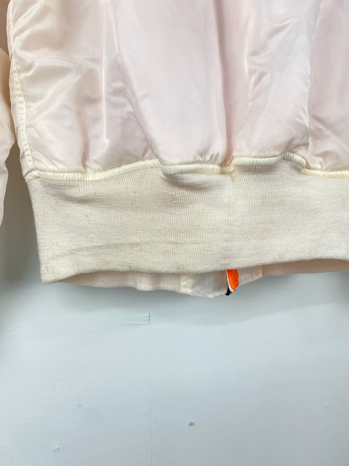 알파인더스트리 MA-1 플라이트 자켓 화이트 S 상품이미지8