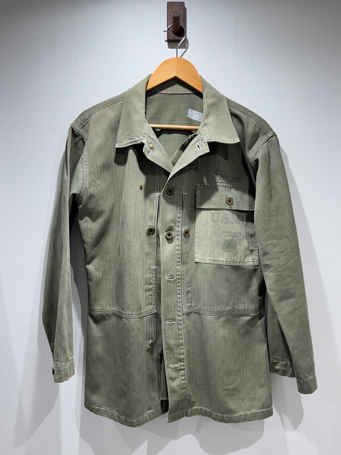 40s USMC P44 유틸리티 셔츠 상품이미지1