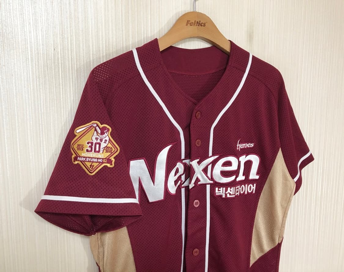 KBO 위팬 넥센(키움)히어로즈 원정유니폼/져지 95 #13 윤석민 상품이미지5