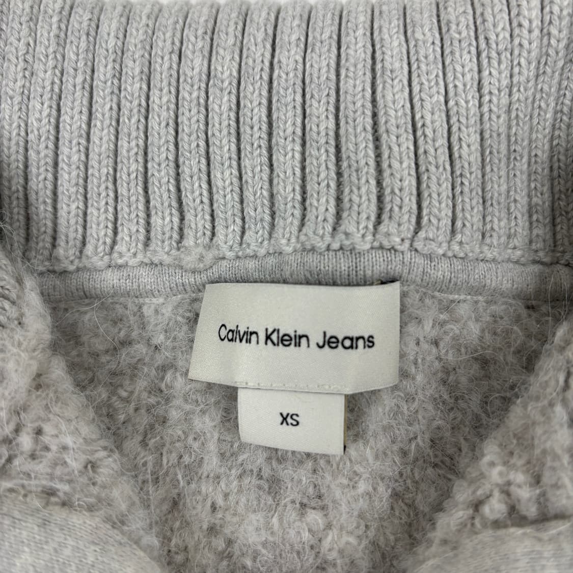 캘빈 클라인 반집업 니트  상품이미지7