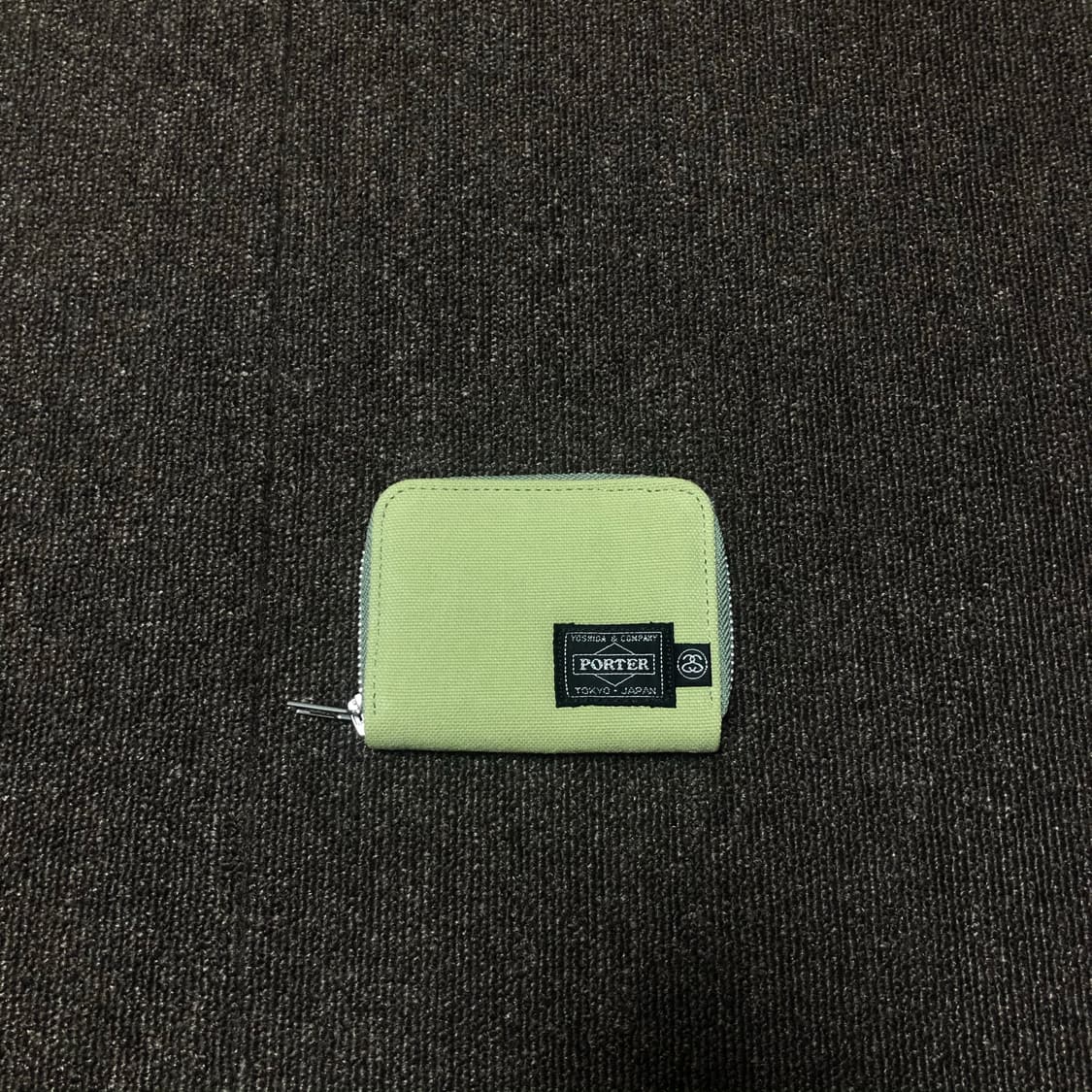 스투시 x 요시다 포터 지갑 그린 상품이미지1