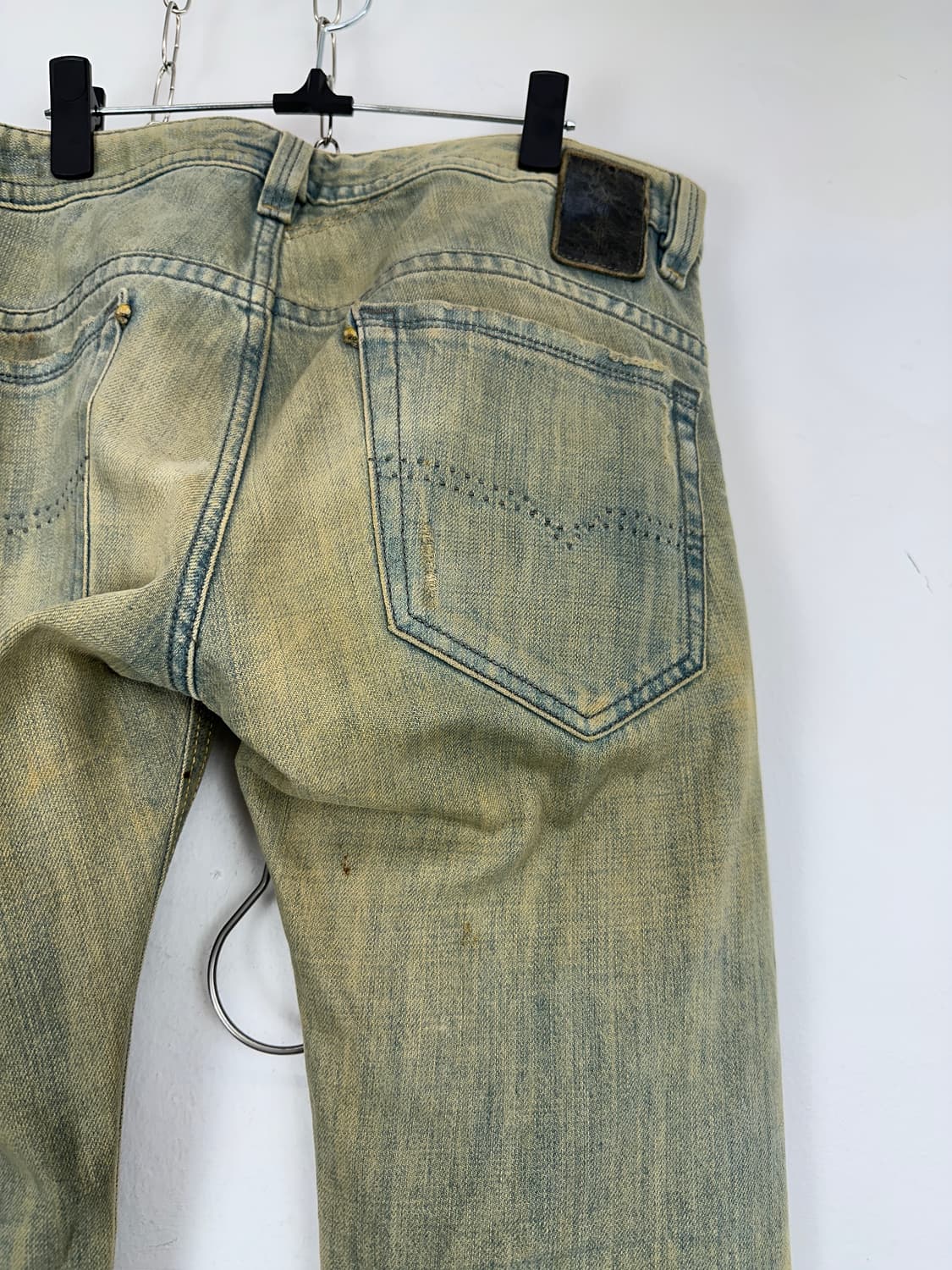 Diesel Washed Slim Straight Denim Pants 상품이미지8