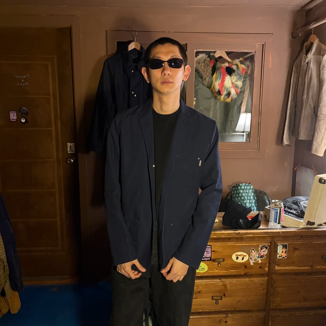 CARHARTT BLUE DOCK BLAZER 상품이미지7