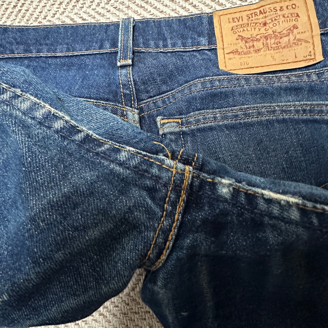 LEVI'S 510 90's usa made vintage jeans 상품이미지6