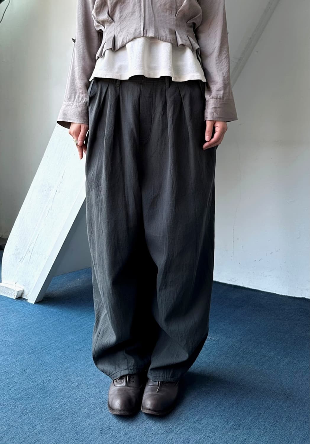 3way natural cotton cocoon over pants 상품이미지7